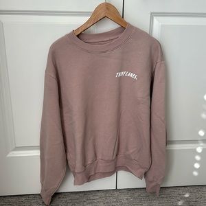 Twin Flames Taupe Crewneck